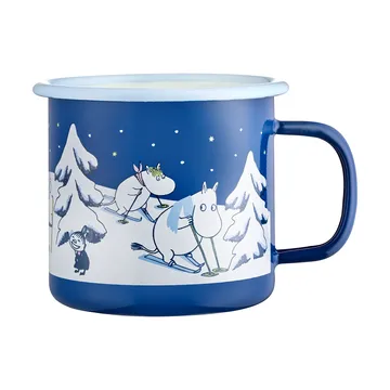Moomin enamel mug 37 cl - Starry night - Muurla