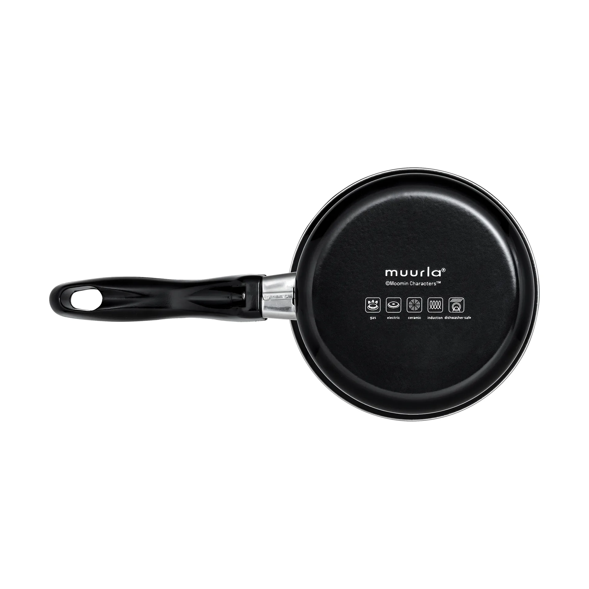 Moomin enamel saucepan 1 L, The Kitchen Muurla