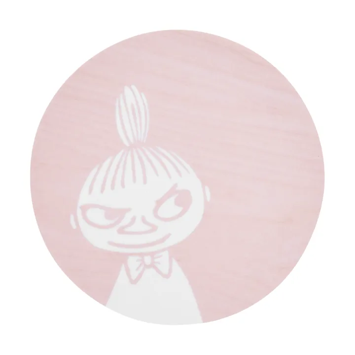 Moomin glass coaster Ø10 cm - Little My - Muurla