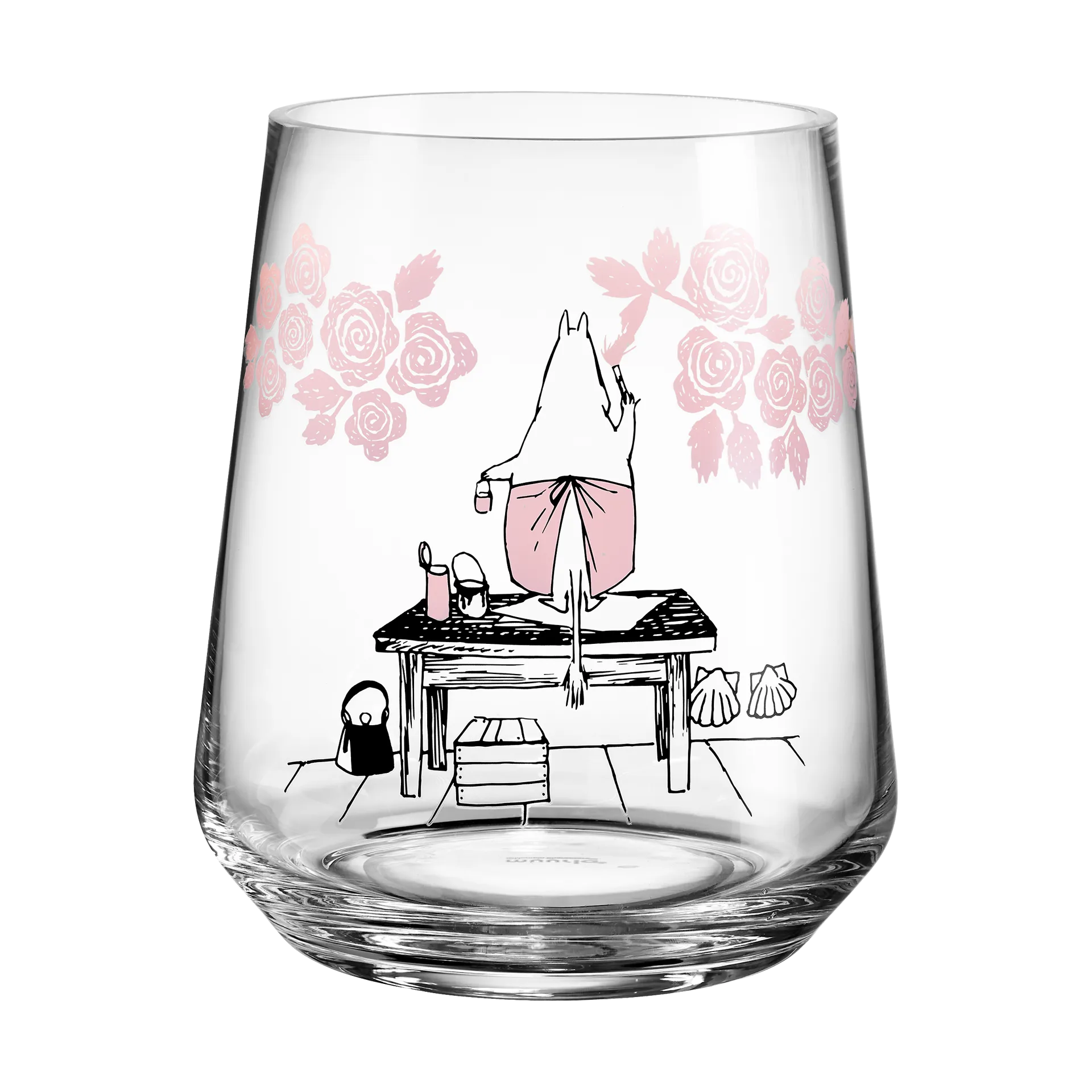 Moomin Originals lantern/vase 17.5 cm, Roses Muurla