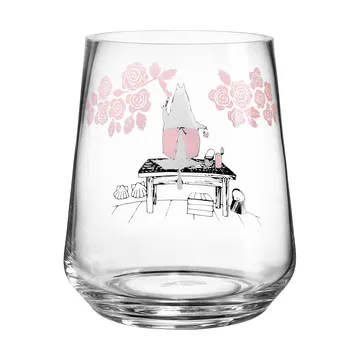 Moomin Originals lantern/vase 17.5 cm - Roses - Muurla