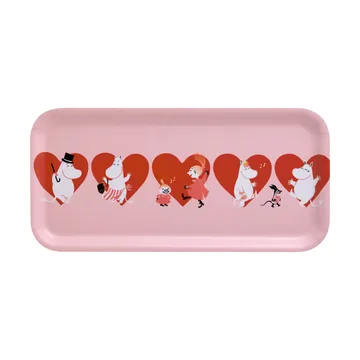Moomin tray 13x27 cm - Heart - Muurla