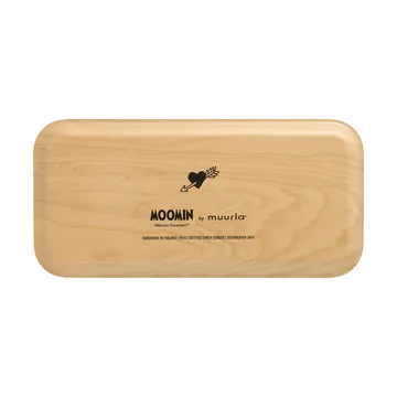 Moomin tray 13x27 cm - Heart - Muurla