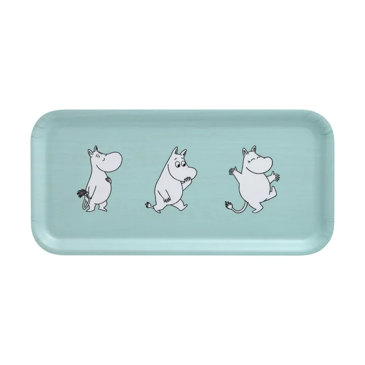 Moomin tray 13x27 cm - Retro Moomin - Muurla