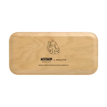 Moomin tray 13x27 cm - Retro Snufkin - Muurla