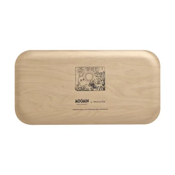 Moomin tray 22x43 cm - In the garden - Muurla