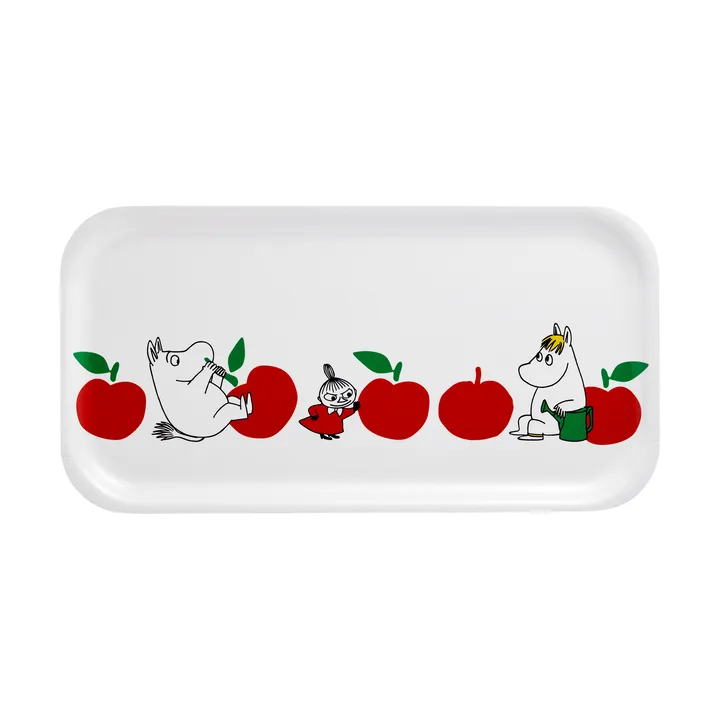 Moomin tray 22x43 cm - Joyfull Apples - Muurla