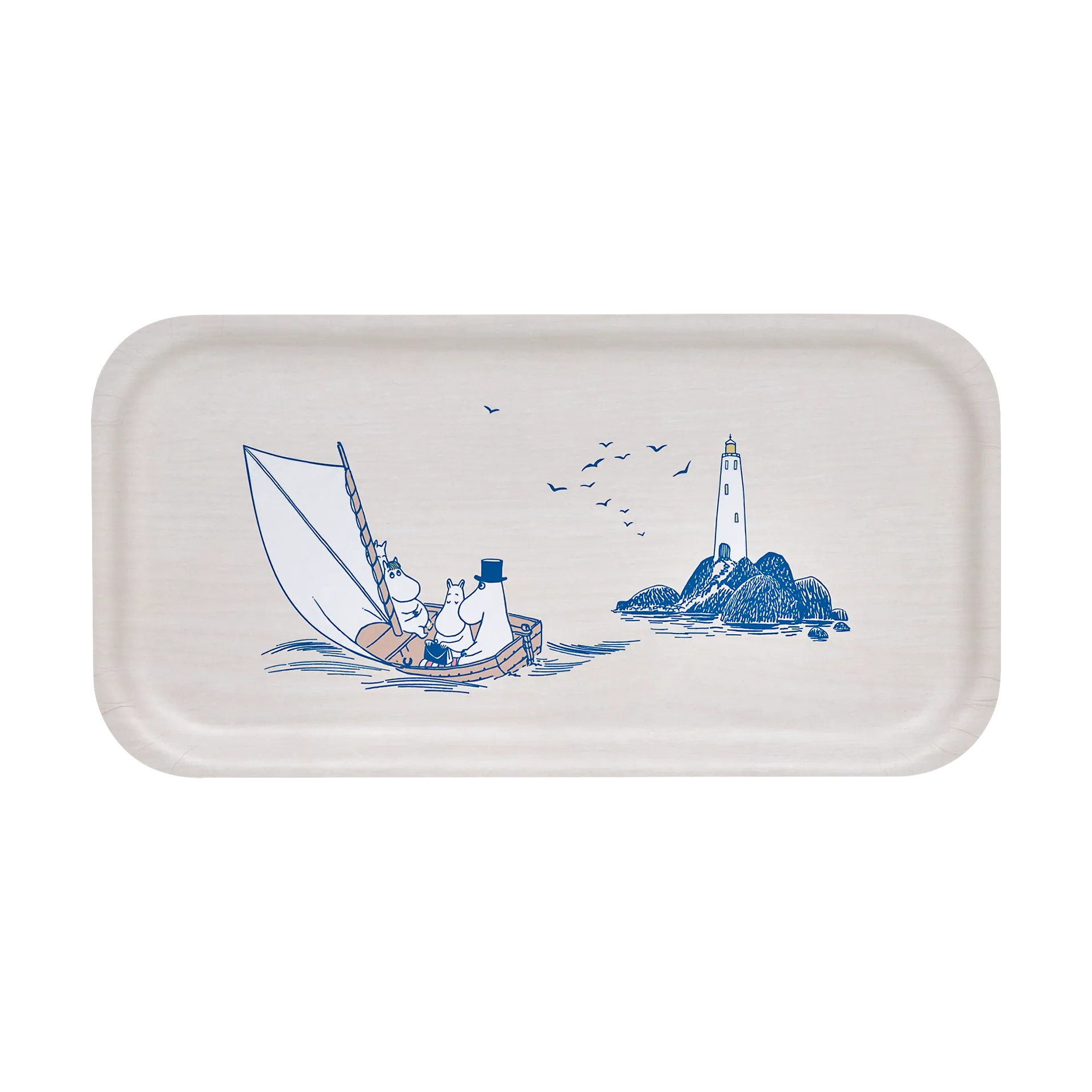 Moomin tray 22x43 cm, Sailors Muurla