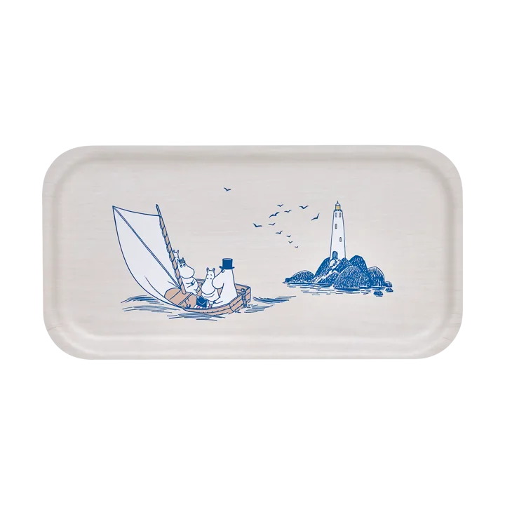 Moomin tray 22x43 cm - Sailors - Muurla