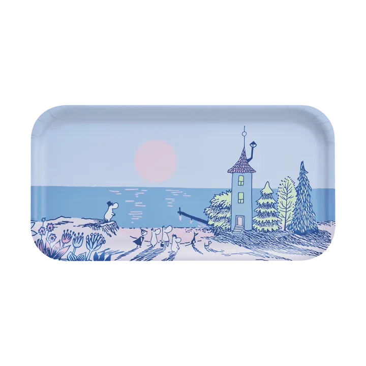 Moomin tray 22x43 cm - Sunset - Muurla