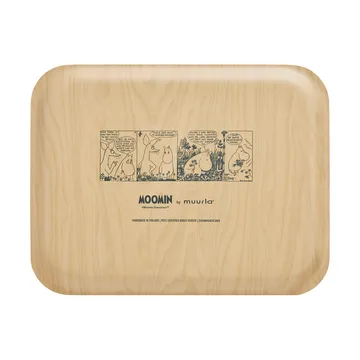 Moomin tray 28x36 cm - Flower field - Muurla
