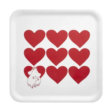 Moomin tray 33x33 cm - Heart - Muurla
