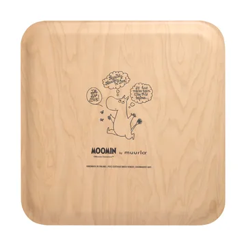 Moomin tray 33x33 cm - Heart - Muurla