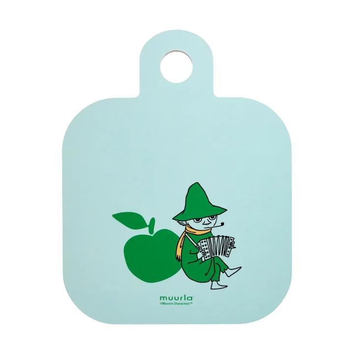 Mumin Chop & Serve chopping board 25x32 cm - Joyfull Apples - Muurla