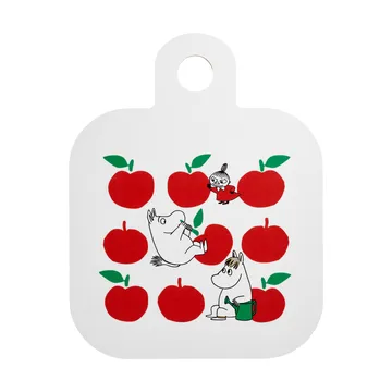 Mumin Chop & Serve chopping board 25x32 cm - Joyfull Apples - Muurla