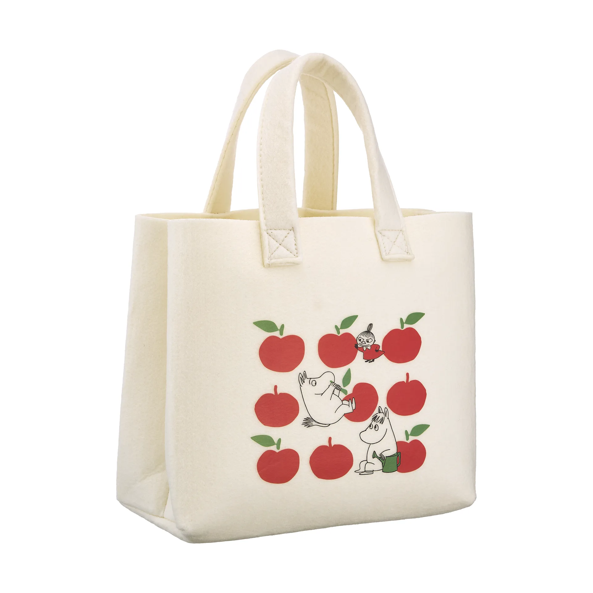 Mumin Tote Bag 25x25 cm, Joyfull Apples Muurla