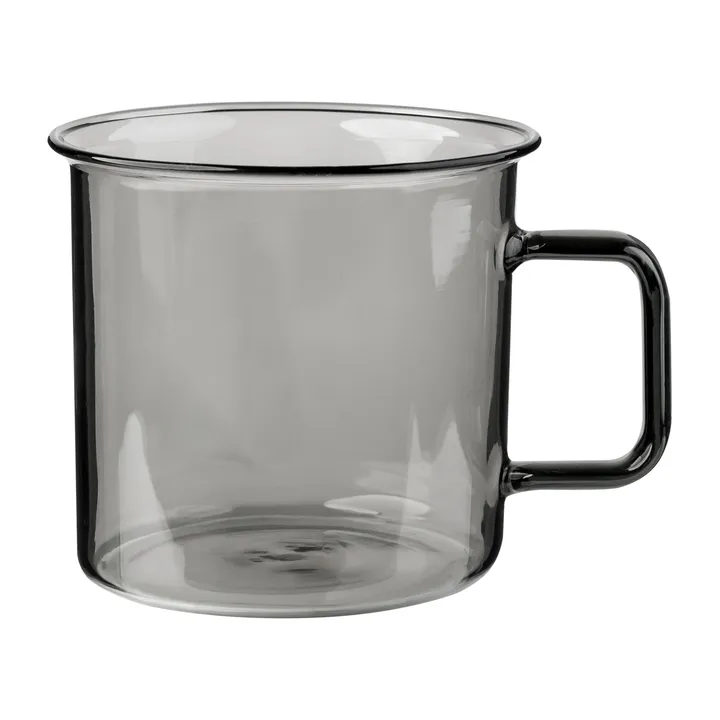 Muurla glassmug 35 cl - grey - Muurla