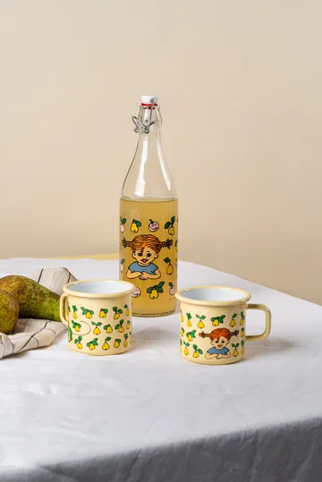 Pippi glass bottle 1 L - Fruits - Muurla