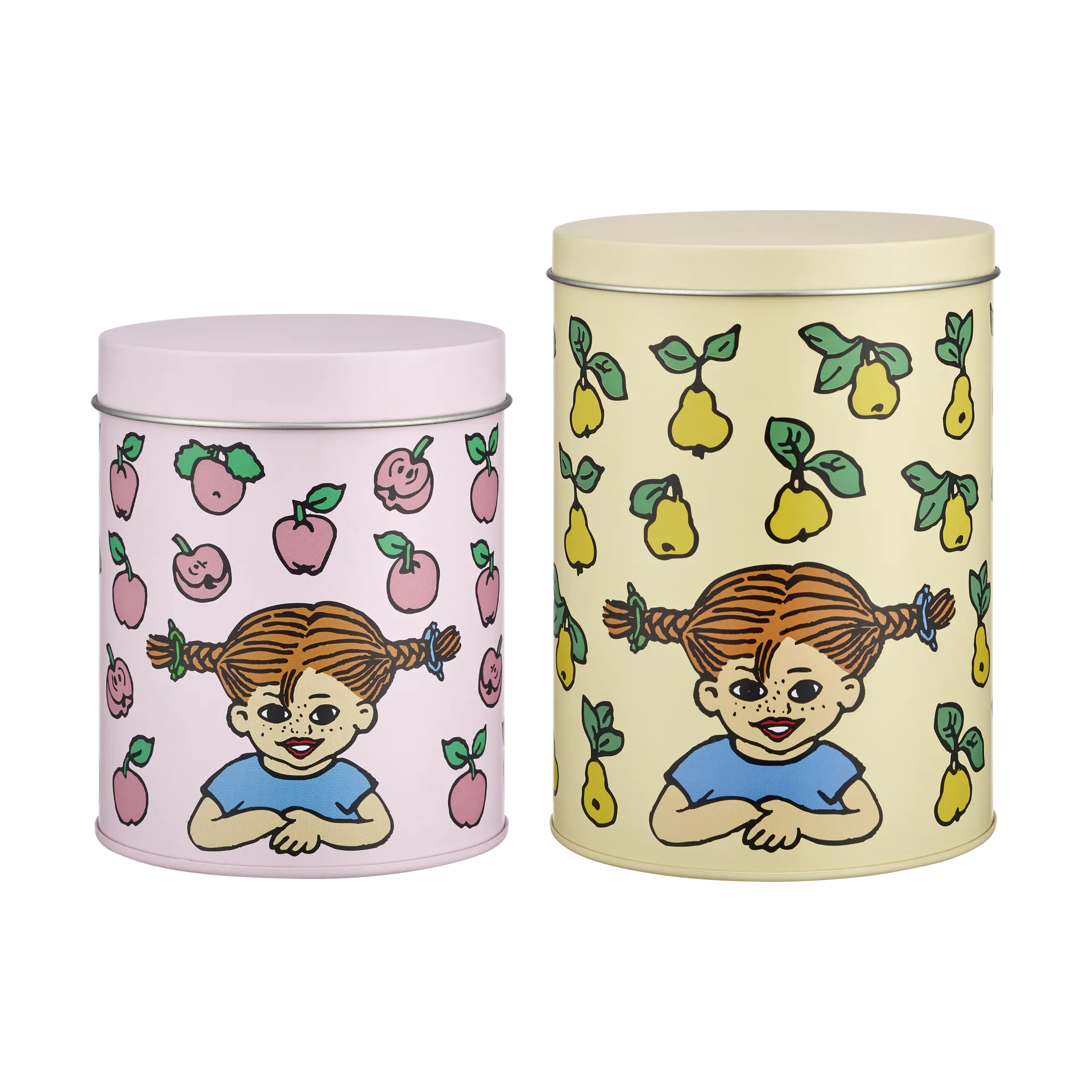 Pippi jar set 2 pieces, Fruits Muurla
