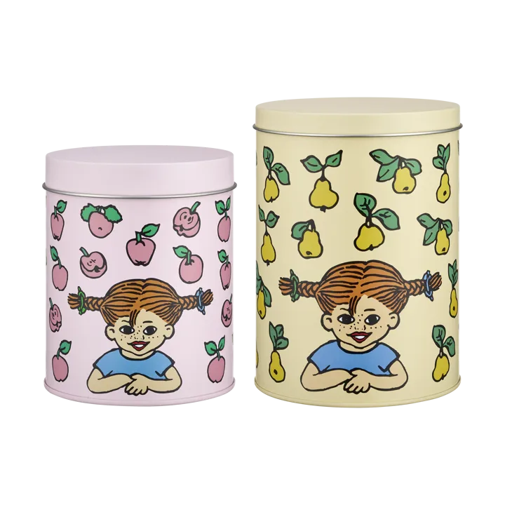 Pippi jar set 2 pieces - Fruits - Muurla