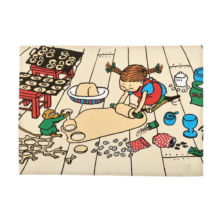 Pippi kitchen towel 50x70 cm - Baking - Muurla