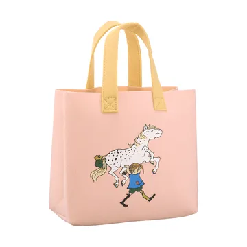 Pippi Tote Bag bag 25x25 cm - Pippi and the Horse - Muurla