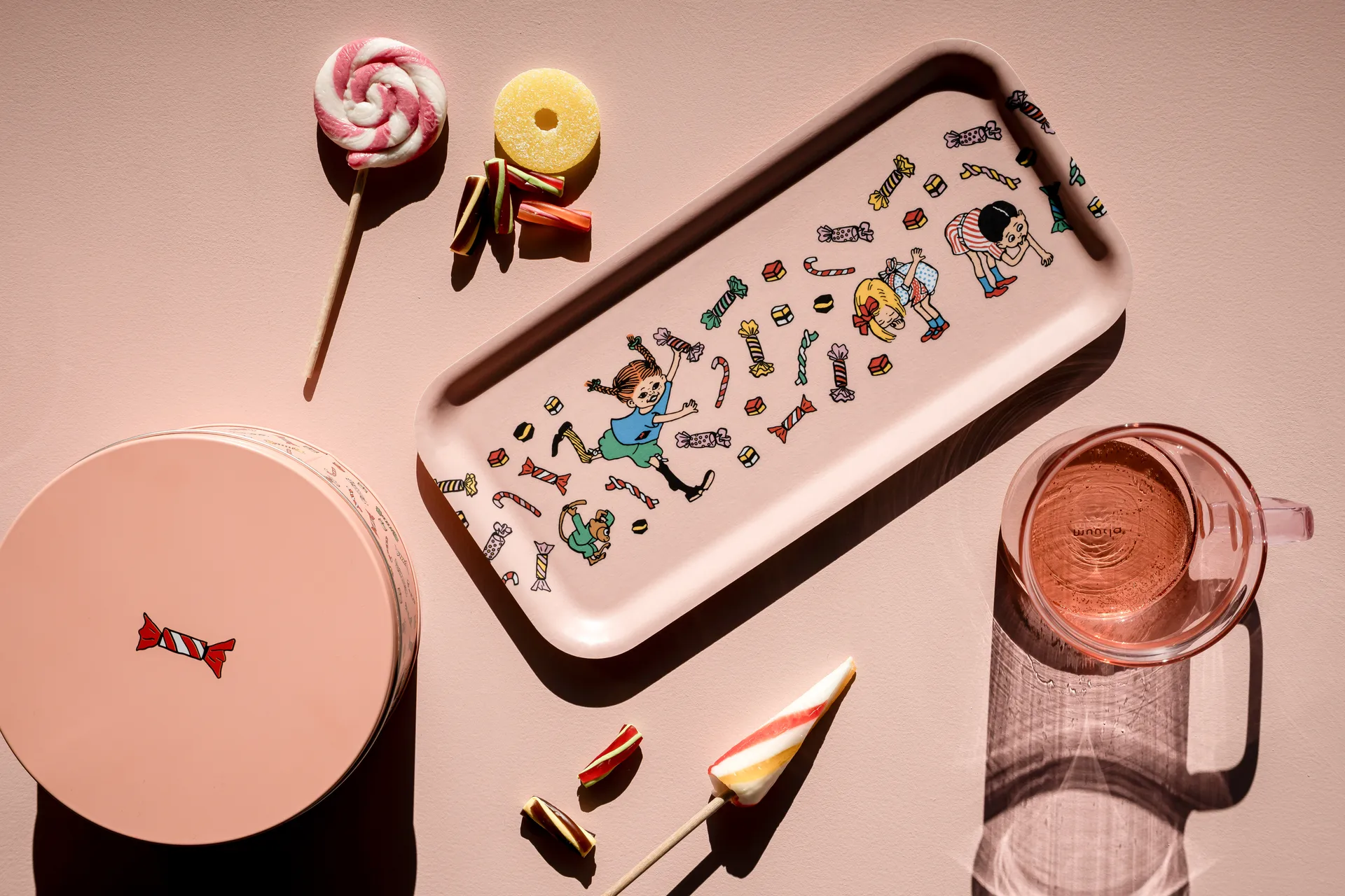 Pippi tray 13x27 cm, Candy Muurla
