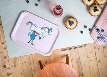 Pippi tray 20x27 cm - Pippi and the Horse - Muurla