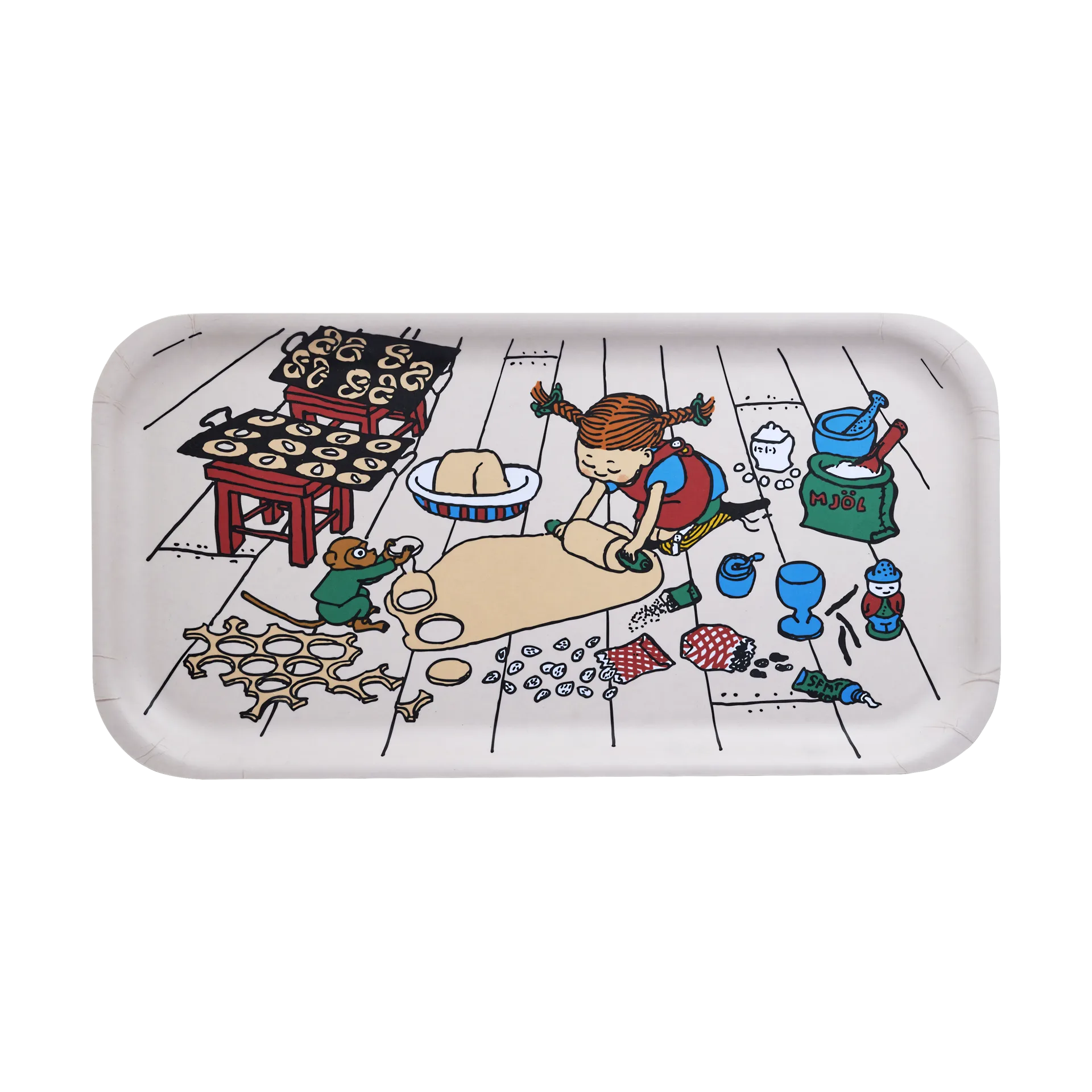 Pippi tray 22x43 cm, Baking Muurla