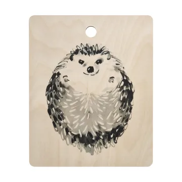 Teemu Järvi x Muurla cutting board 18x22 cm - Hedgehog - Muurla