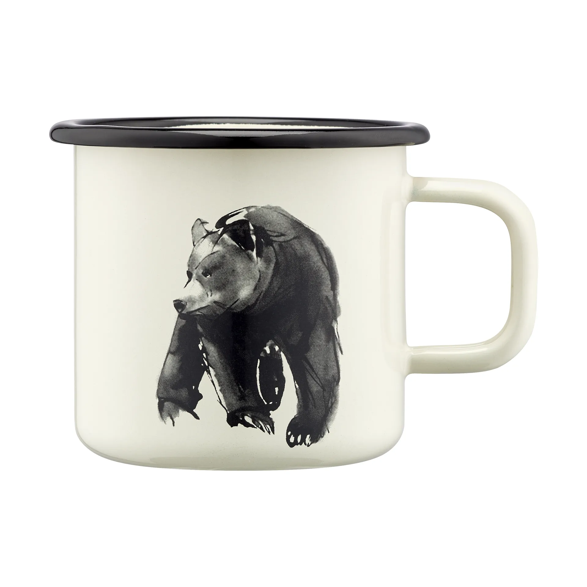 Teemu Järvi x Muurla enamel mug 37 cl, Bear Muurla