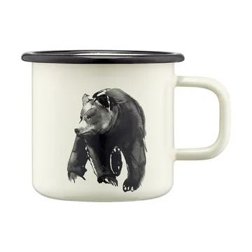 Teemu Järvi x Muurla enamel mug 37 cl - Bear - Muurla