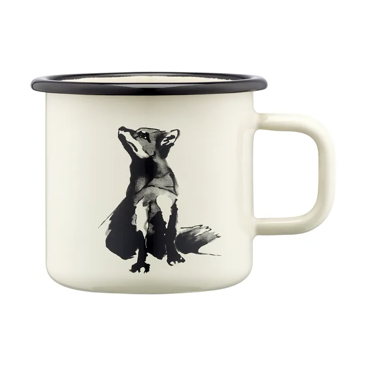Teemu Järvi x Muurla enamel mug 37 cl - Fox - Muurla