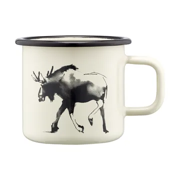 Teemu Järvi x Muurla enamel mug 37 cl - Moose - Muurla