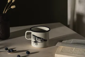 Teemu Järvi x Muurla enamel mug 55 cl - Pike & Trout - Muurla