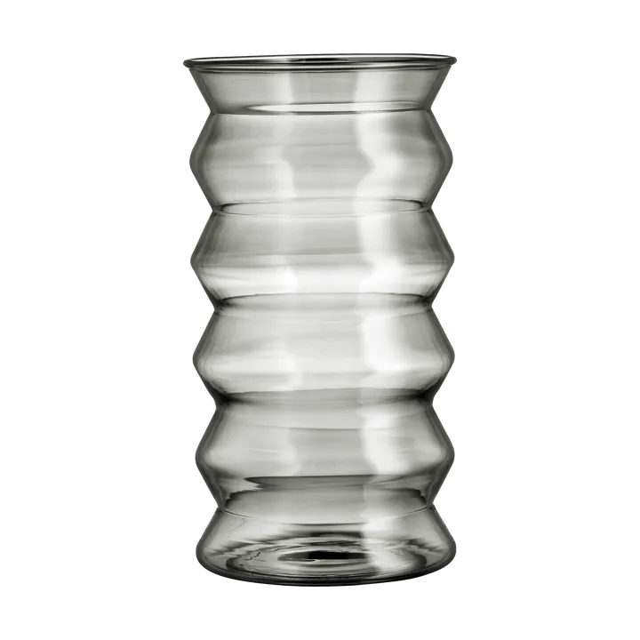 Waves vase 20 cm - Grey - Muurla