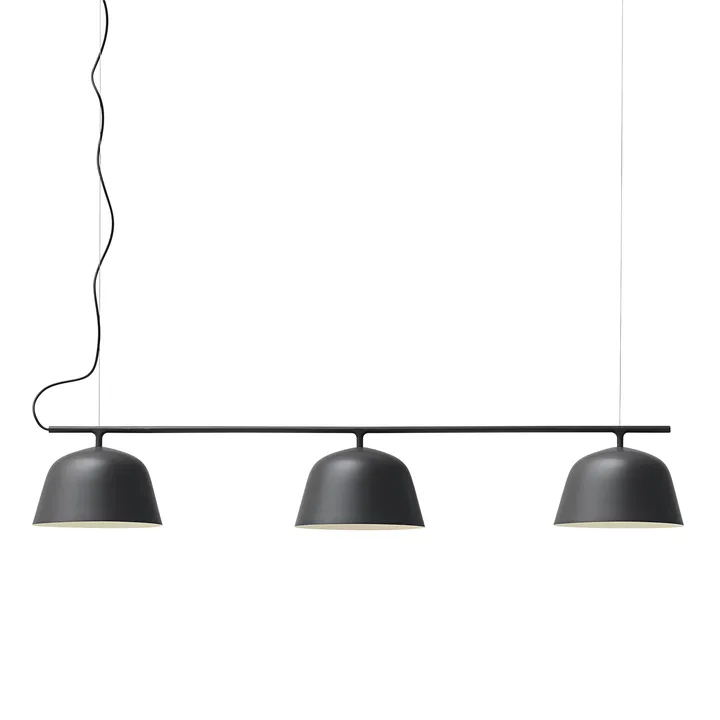 Ambit Rail ceiling lamp - black - Muuto