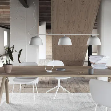 Ambit Rail ceiling lamp - white - Muuto