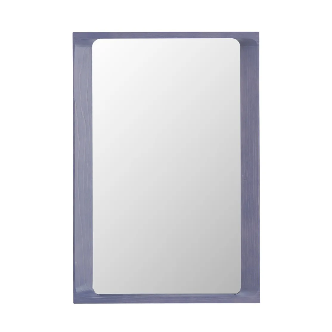 Arced mirror 80x55 cm, Light lilac Muuto