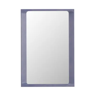 Arced mirror 80x55 cm - Light lilac - Muuto