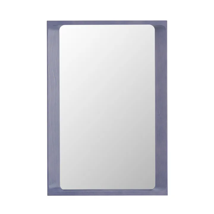 Arced mirror 80x55 cm - Light lilac - Muuto