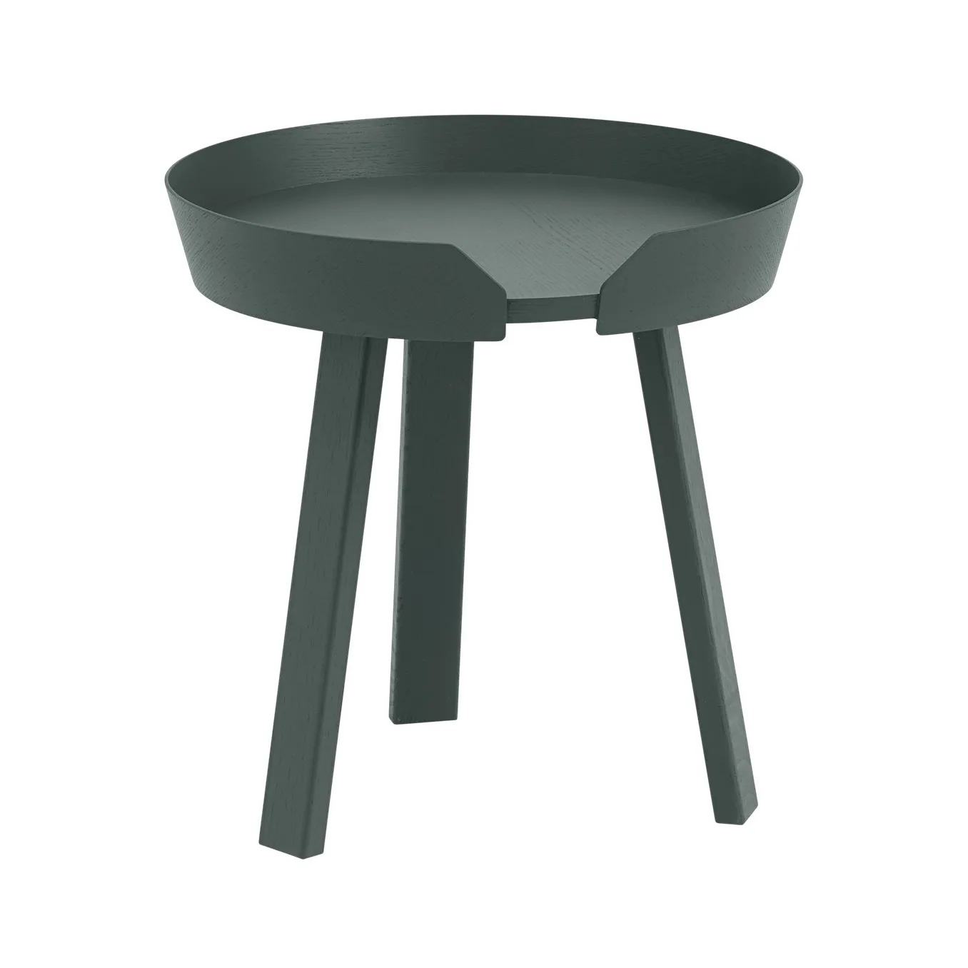 Around table small, Dark green Muuto