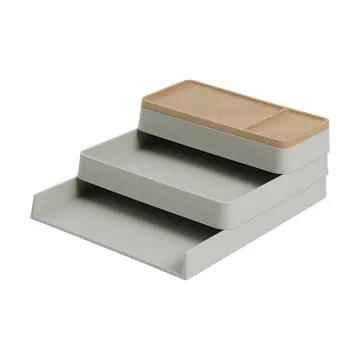 Arrange Desktop Storage - Configuration 1 grey - Muuto