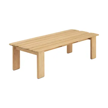 Assemble coffee table - Teak, 135x55 cm - Muuto