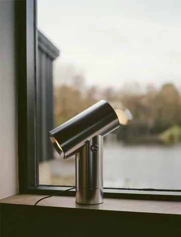 Beam table lamp 45,4 cm - Polished aluminium - Muuto