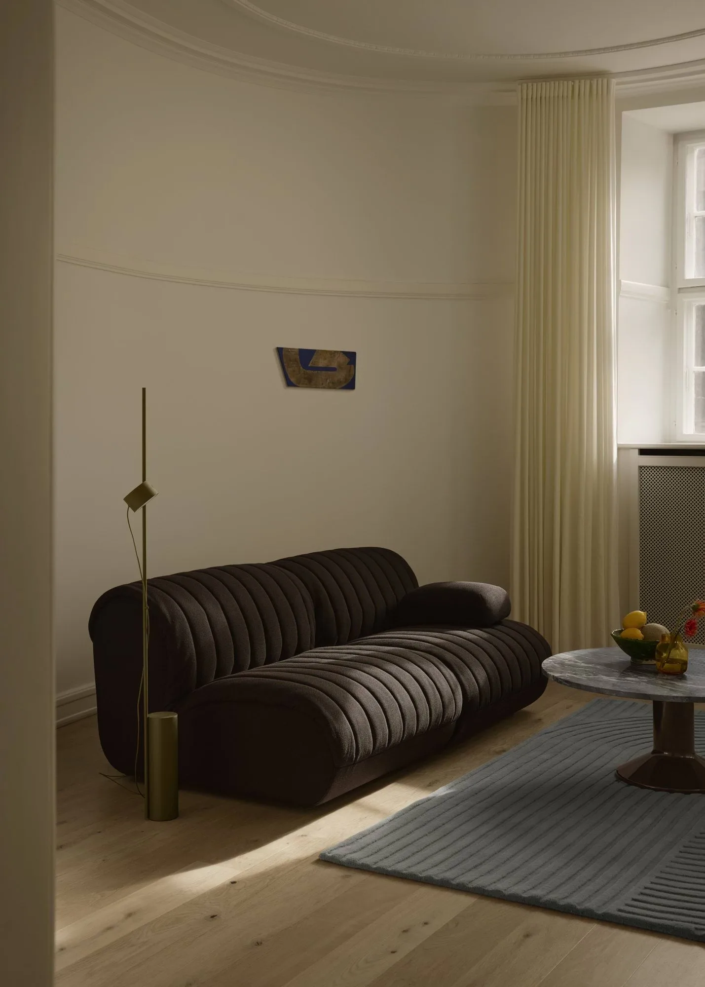 Coltre sofa module, Armrests, turf-sand Muuto