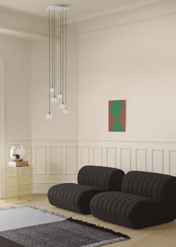 Coltre sofa module - Chaise lounge module, turf-sand - Muuto