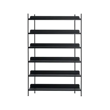 Compile configuration 4 shelving system - Black - Muuto