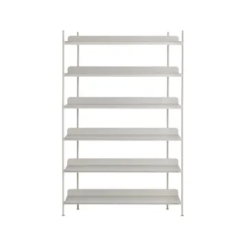 Compile configuration 4 shelving system - Grey - Muuto