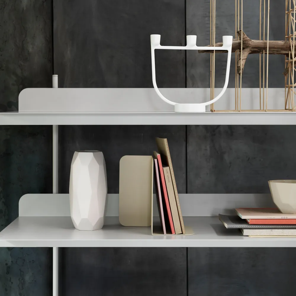 Compile configuration 4 shelving system, Grey Muuto